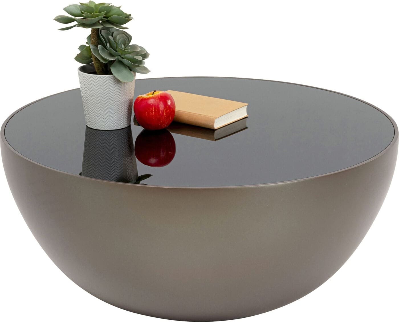 Salontafel Lounge Brown Ø80cm Kare Design Salontafel 71566