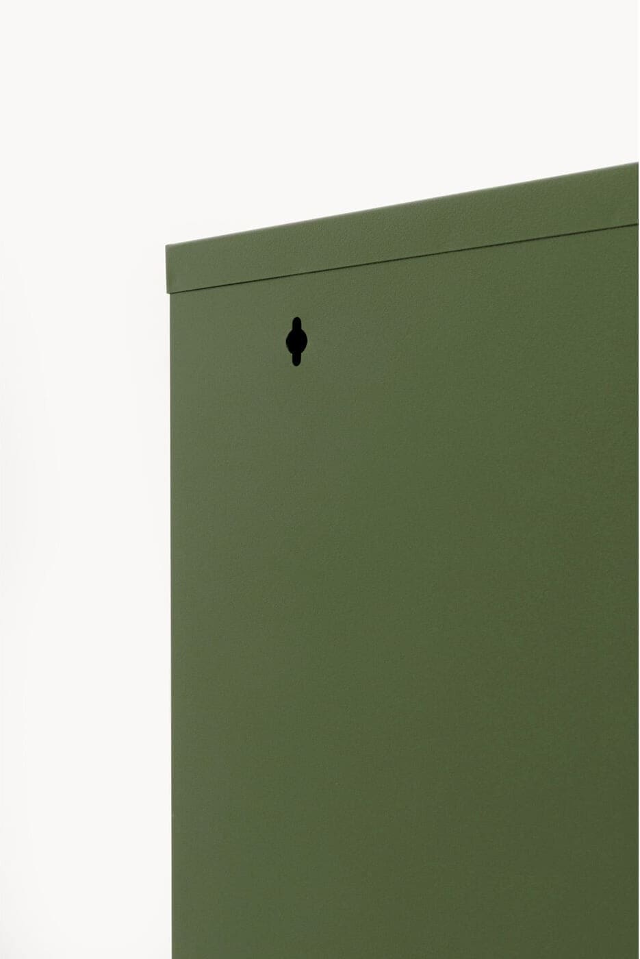 Schoenenkast Paolo 3 Olive (MO) Kare Design Schoenenkast 71543