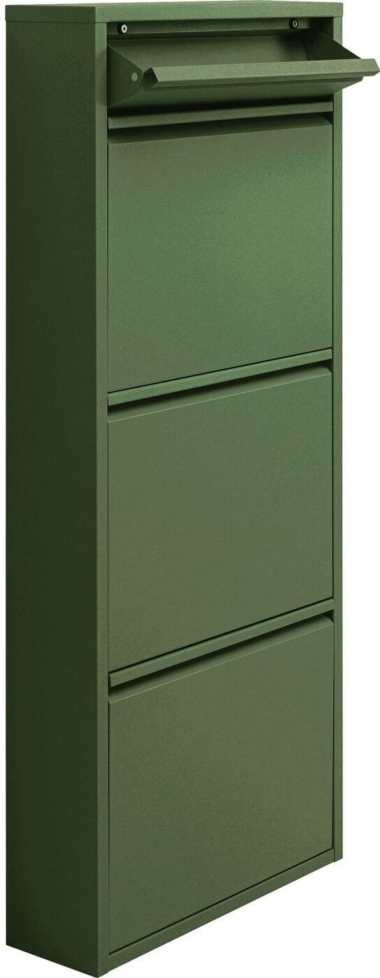 Schoenenkast Paolo 3 Plus 1 Olive (MO) Kare Design Schoenenkast 71545