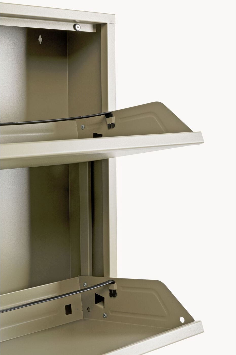 Schoenenkast Paolo 5 Khaki (MO) Kare Design Schoenenkast 71553