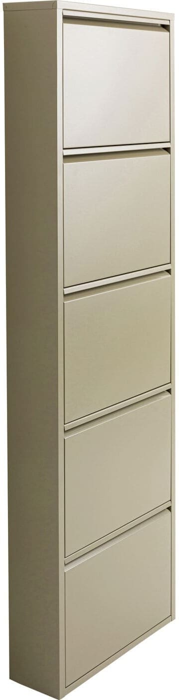 Schoenenkast Paolo 5 Khaki (MO) Kare Design Schoenenkast 71553