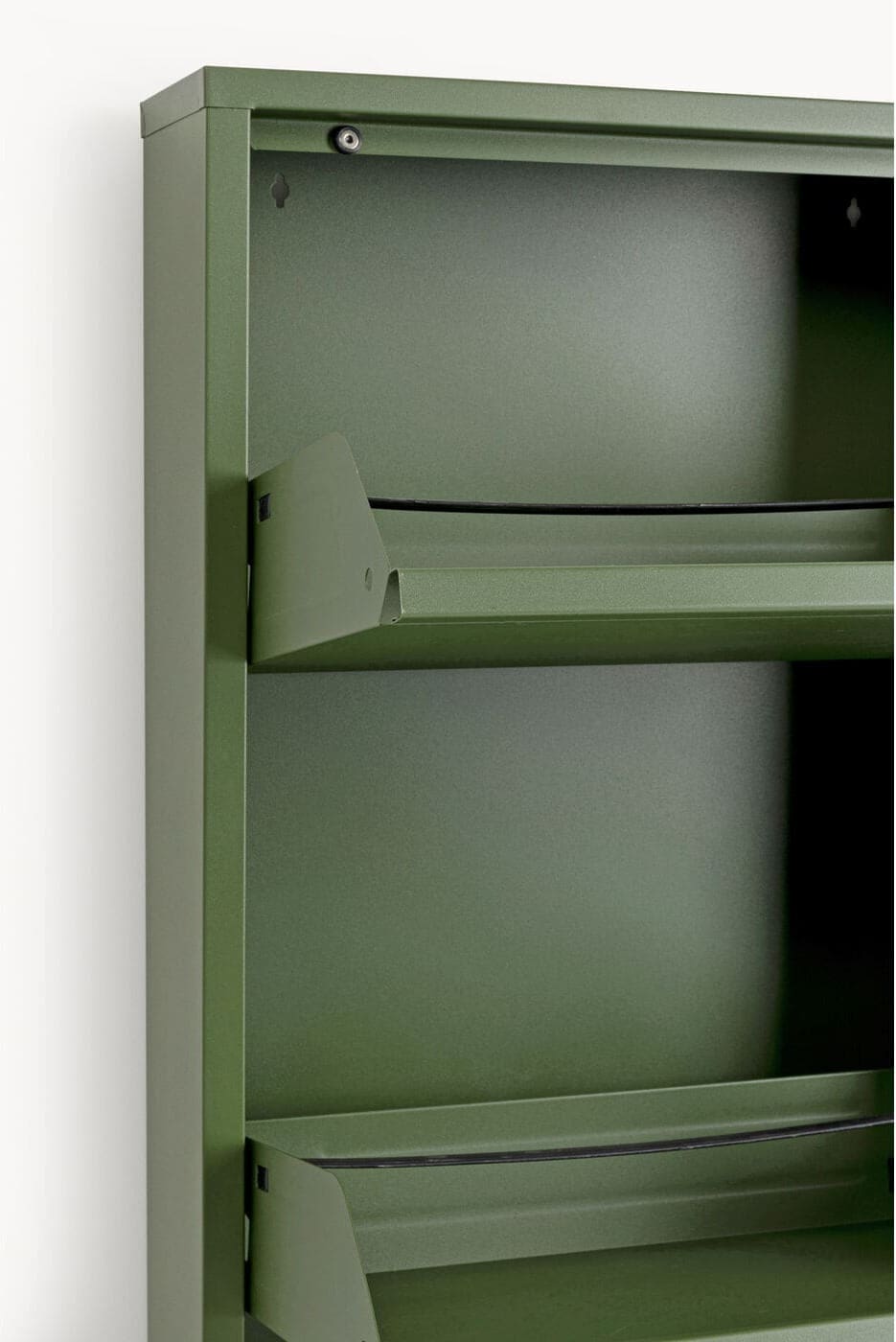 Schoenenkast Paolo 5 Olive (MO) Kare Design Schoenenkast 71544