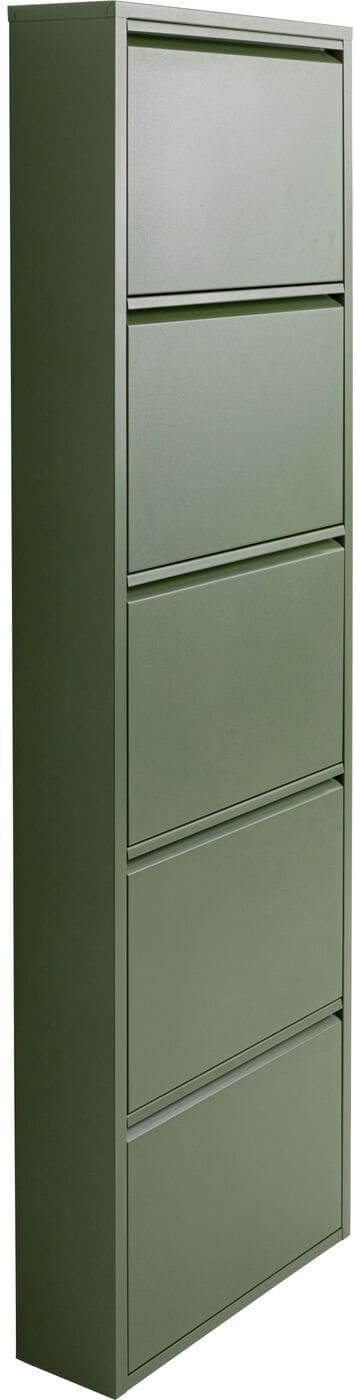 Schoenenkast Paolo 5 Olive (MO) Kare Design Schoenenkast 71544