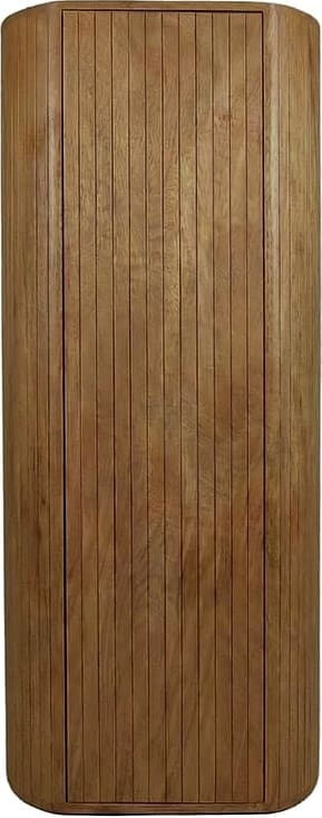 LABEL51 Bergkast Miya - Natural - Mangohout - 140 cm - Rechts Bergkast