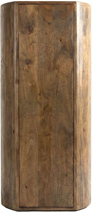 LABEL51 Bergkast Saya - Natural - Mangohout - 140 cm - Rechts Bergkast