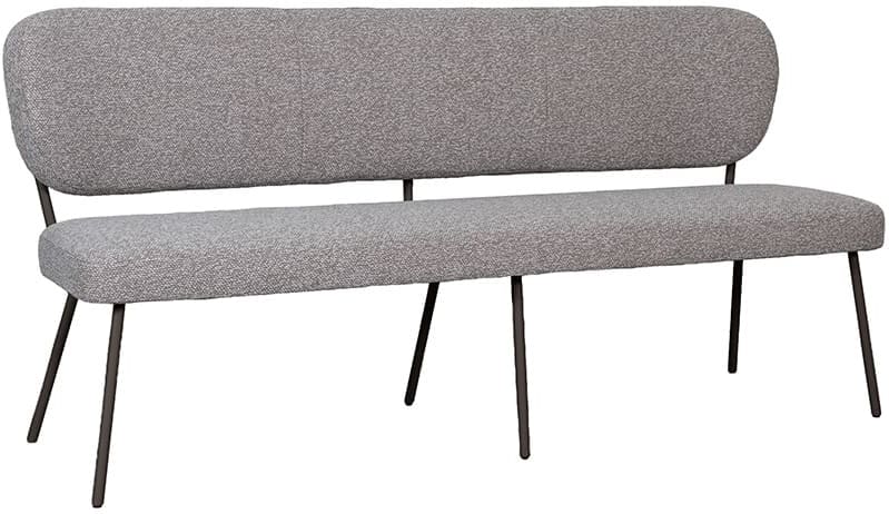 LABEL51 Eetkamerbank Eetkamerbank Singapore - Mushroom - Royal Boucle - 190 cm Eetkamerbank