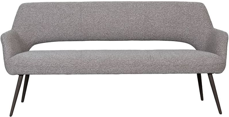 LABEL51 Eetkamerbank Eetkamerbank Sunray - Mushroom - Royal Boucle - 190 cm Eetkamerbank