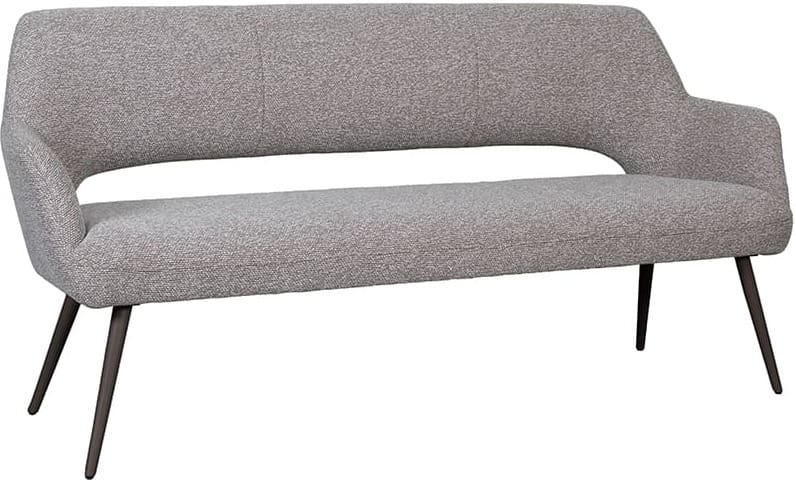 LABEL51 Eetkamerbank Eetkamerbank Sunray - Mushroom - Royal Boucle - 190 cm Eetkamerbank