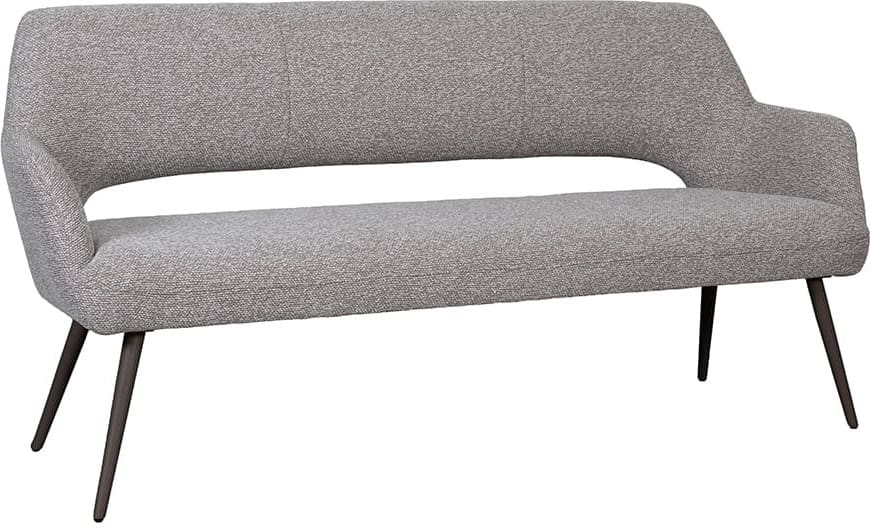 LABEL51 Eetkamerbank Eetkamerbank Sunray - Mushroom - Royal Boucle - 220 cm Eetkamerbank