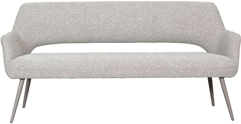 LABEL51 Eetkamerbank Eetkamerbank Sunray - Naturel - Royal Boucle - 190 cm Naturel Eetkamerbank
