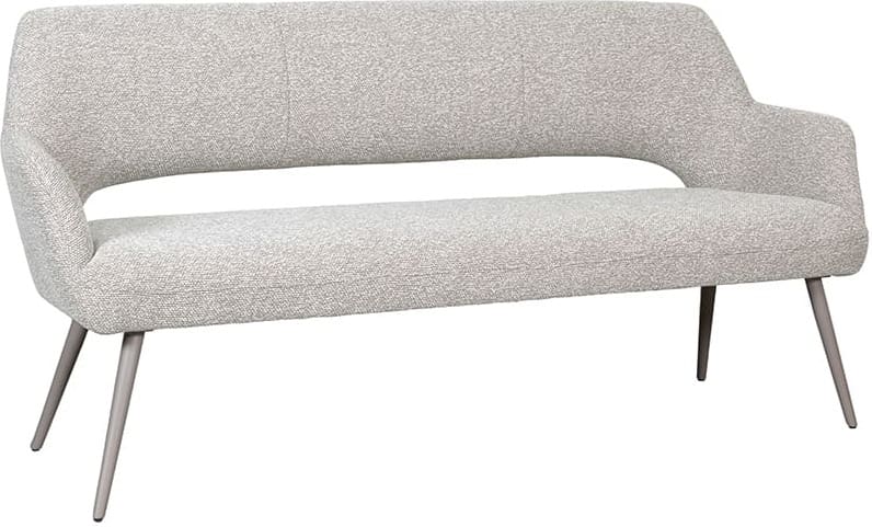 LABEL51 Eetkamerbank Eetkamerbank Sunray - Naturel - Royal Boucle - 190 cm Naturel Eetkamerbank