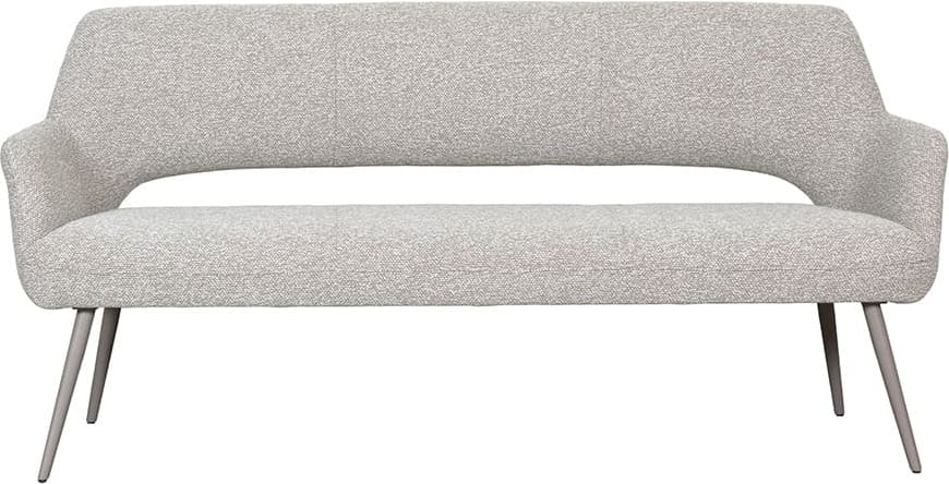 LABEL51 Eetkamerbank Eetkamerbank Sunray - Naturel - Royal Boucle - 220 cm Naturel Eetkamerbank