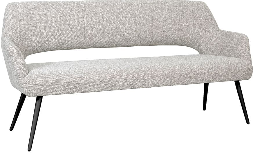 LABEL51 Eetkamerbank Eetkamerbank Sunray - Naturel - Royal Boucle - 220 cm Naturel Eetkamerbank