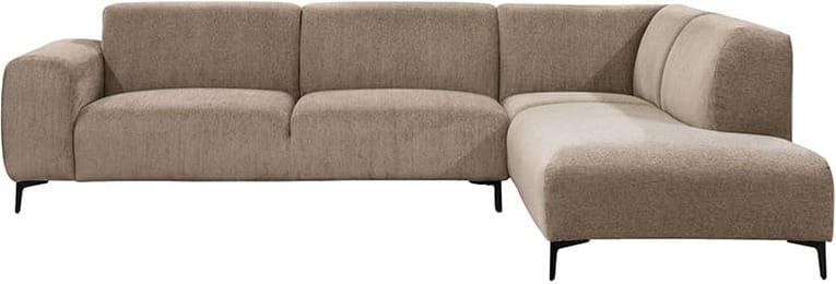 LABEL51 Hoekbank Merido - Taupe - Raven - Rechts Voorstaand Taupe Hoekbank