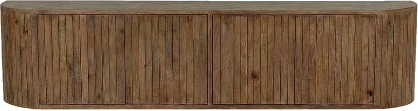 LABEL51 Tv-meubel Miya - Nature Smooth - Mangohout - 220 cm Tv-meubel|Tv-dressoir