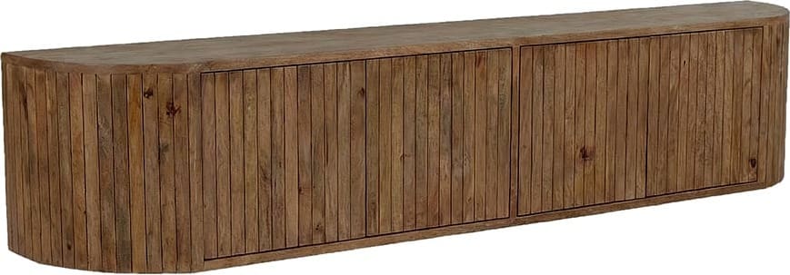LABEL51 Tv-meubel Miya - Nature Smooth - Mangohout - 220 cm Tv-meubel|Tv-dressoir