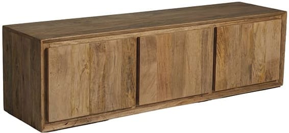 LABEL51 Tv-meubel Nori - Nature Smooth - Mangohout - 140 cm  Tv-meubel|Tv-dressoir