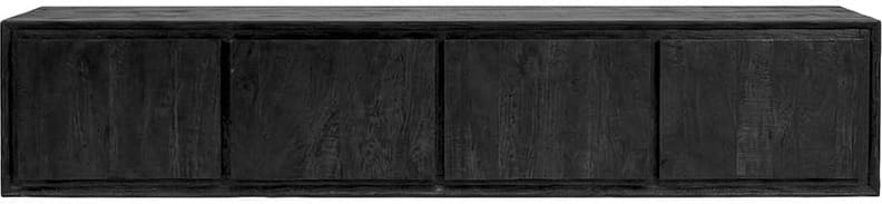 LABEL51 Tv-meubel Nori - Zwart - Mangohout - 190 cm Zwart Tv-meubel|Tv-dressoir