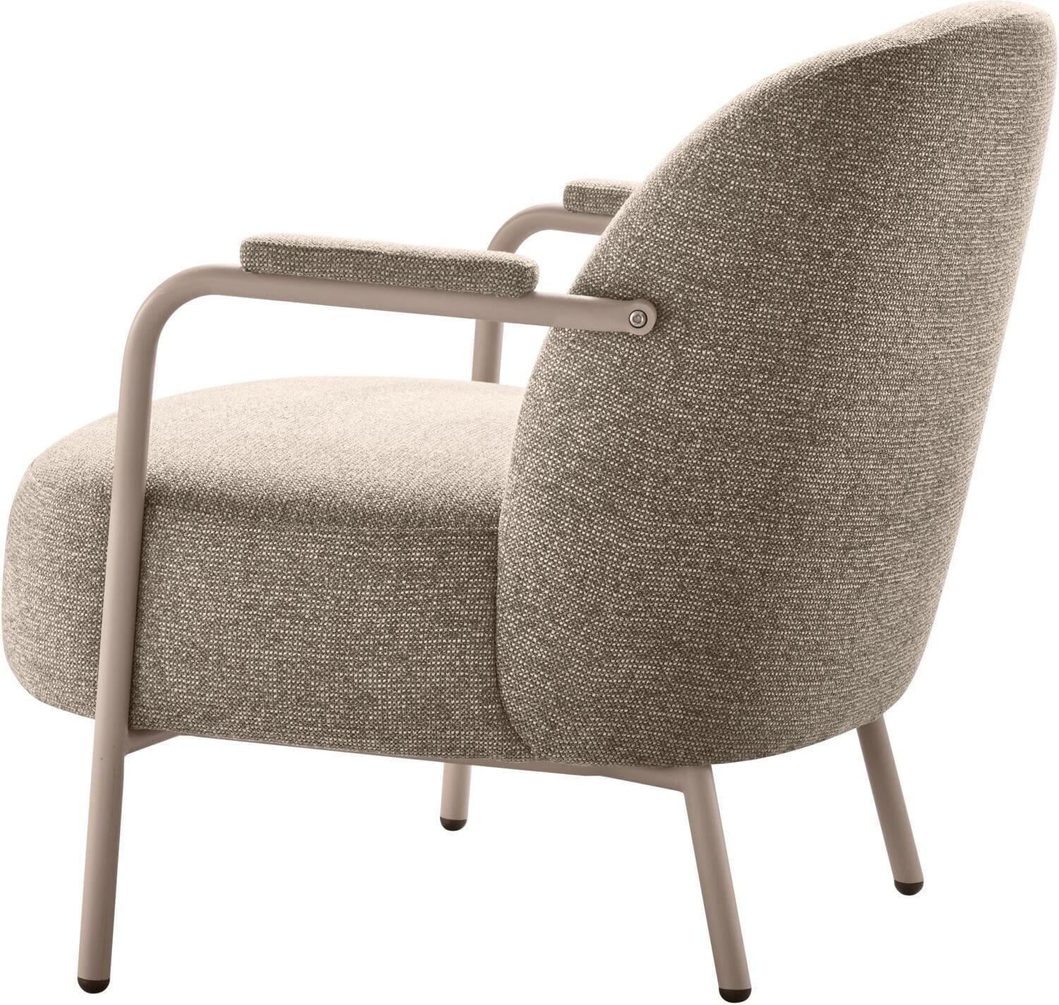 Profijt Meubel Fauteuil Galesse taupe Taupe Fauteuil