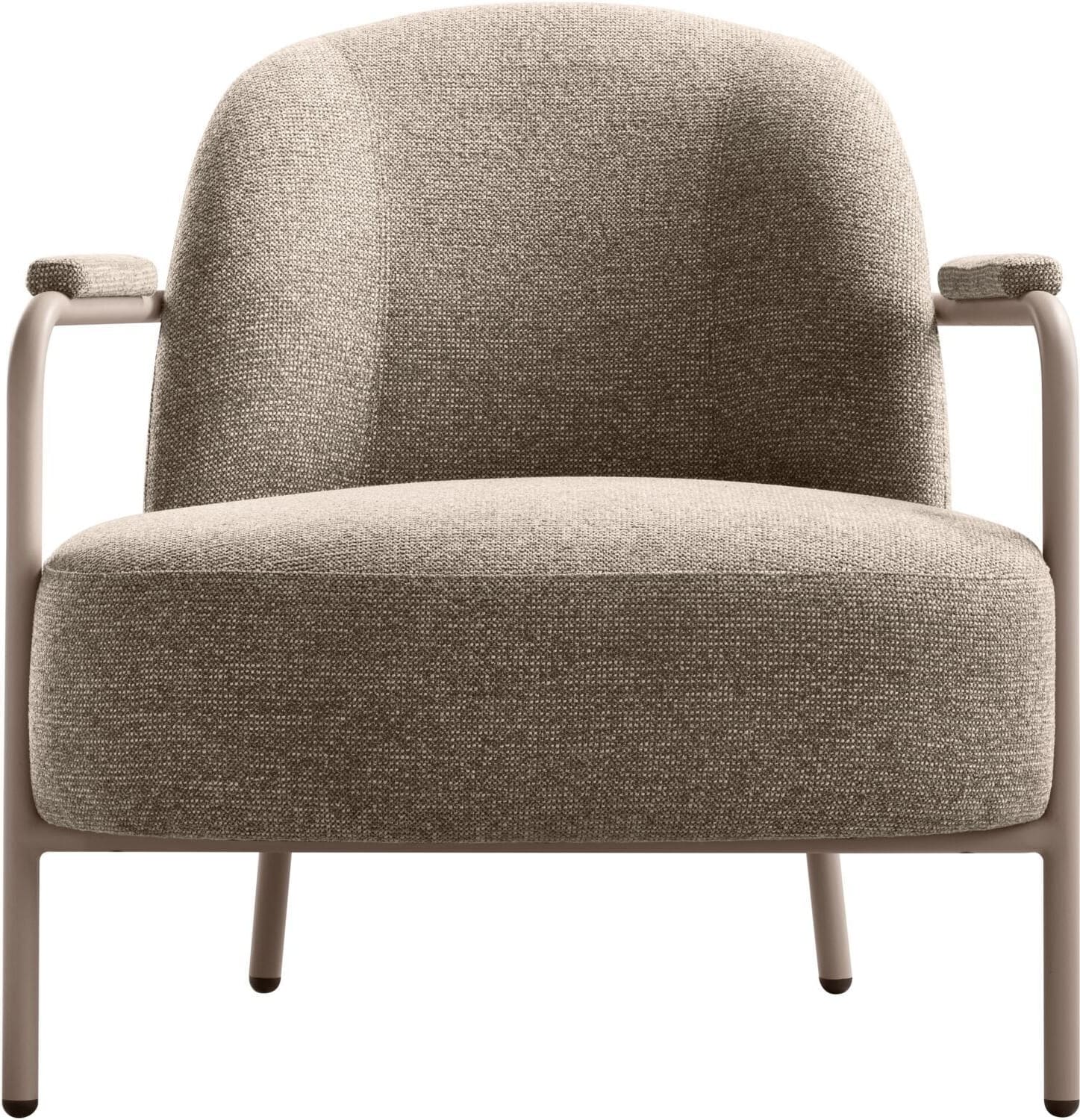 Profijt Meubel Fauteuil Galesse taupe Taupe Fauteuil