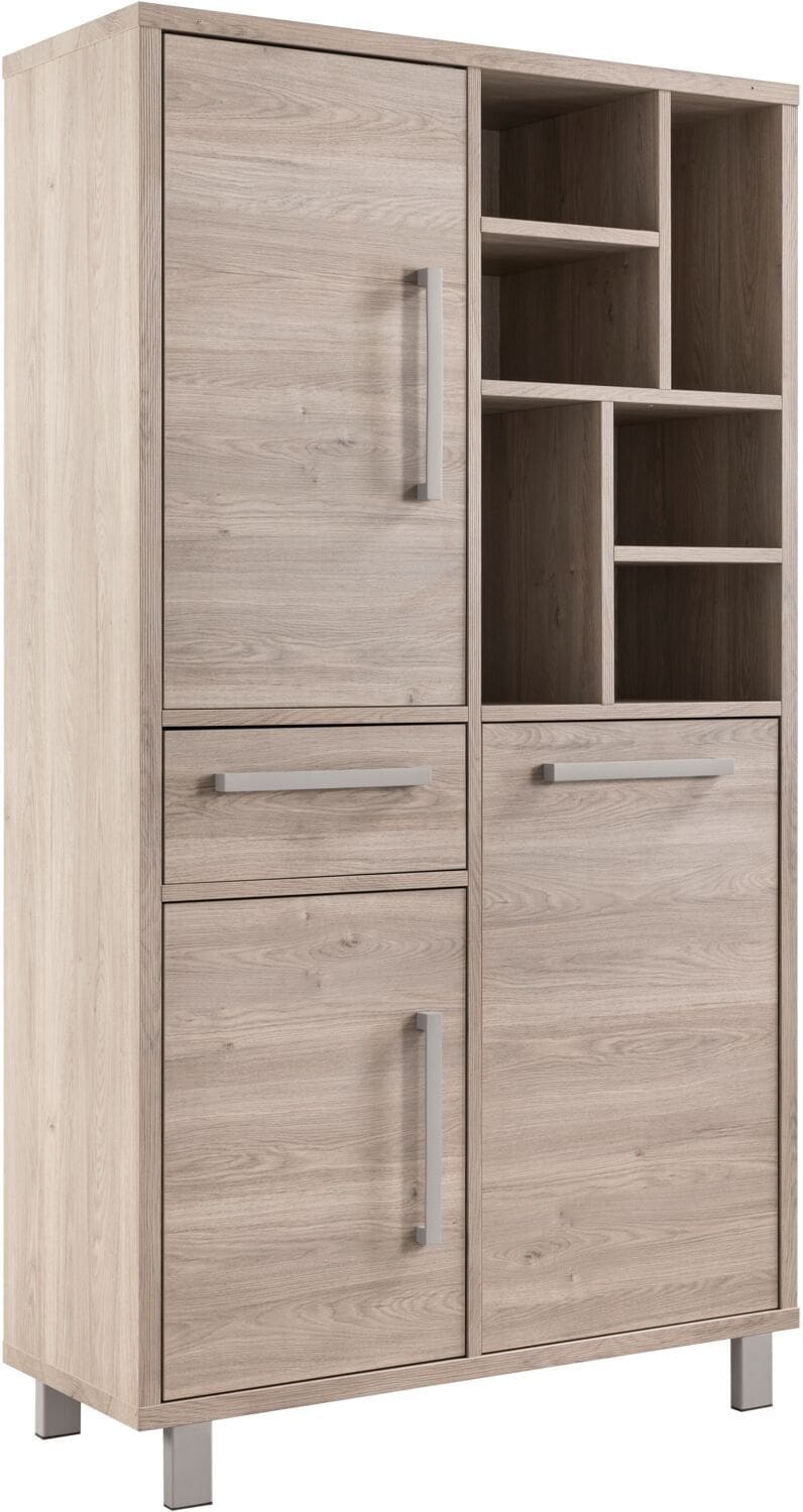 Profijt Meubel Opbergkast Gradoly 200x110x45 cm grijs Grijs Kast|Bergkast