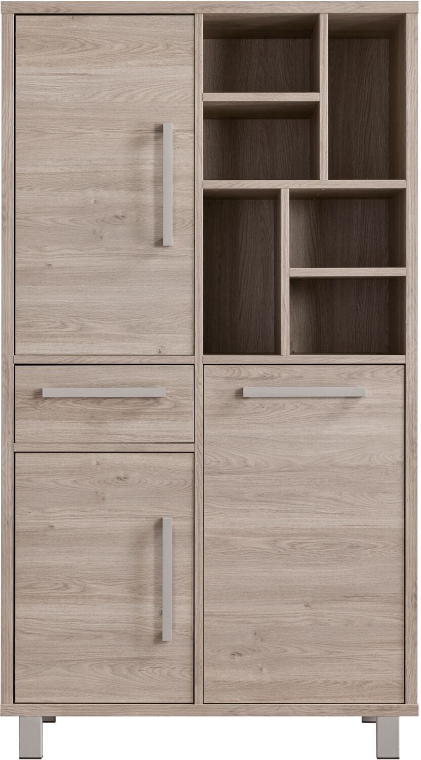 Profijt Meubel Opbergkast Gradoly 200x110x45 cm grijs Grijs Kast|Bergkast