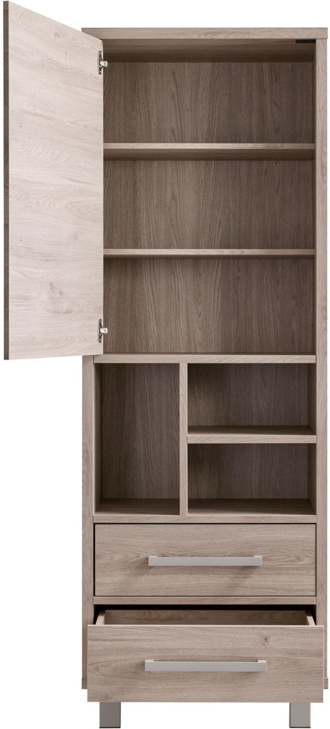 Profijt Meubel Opbergkast Gradoly 200x70x45 cm grijs Grijs Kast|Bergkast