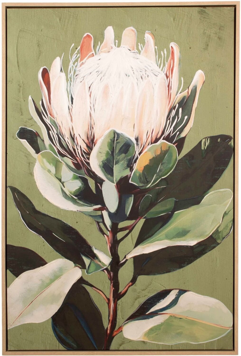 Profijt Meubel Schilderij Foxrock 93x63 cm Groen Wanddecoratie