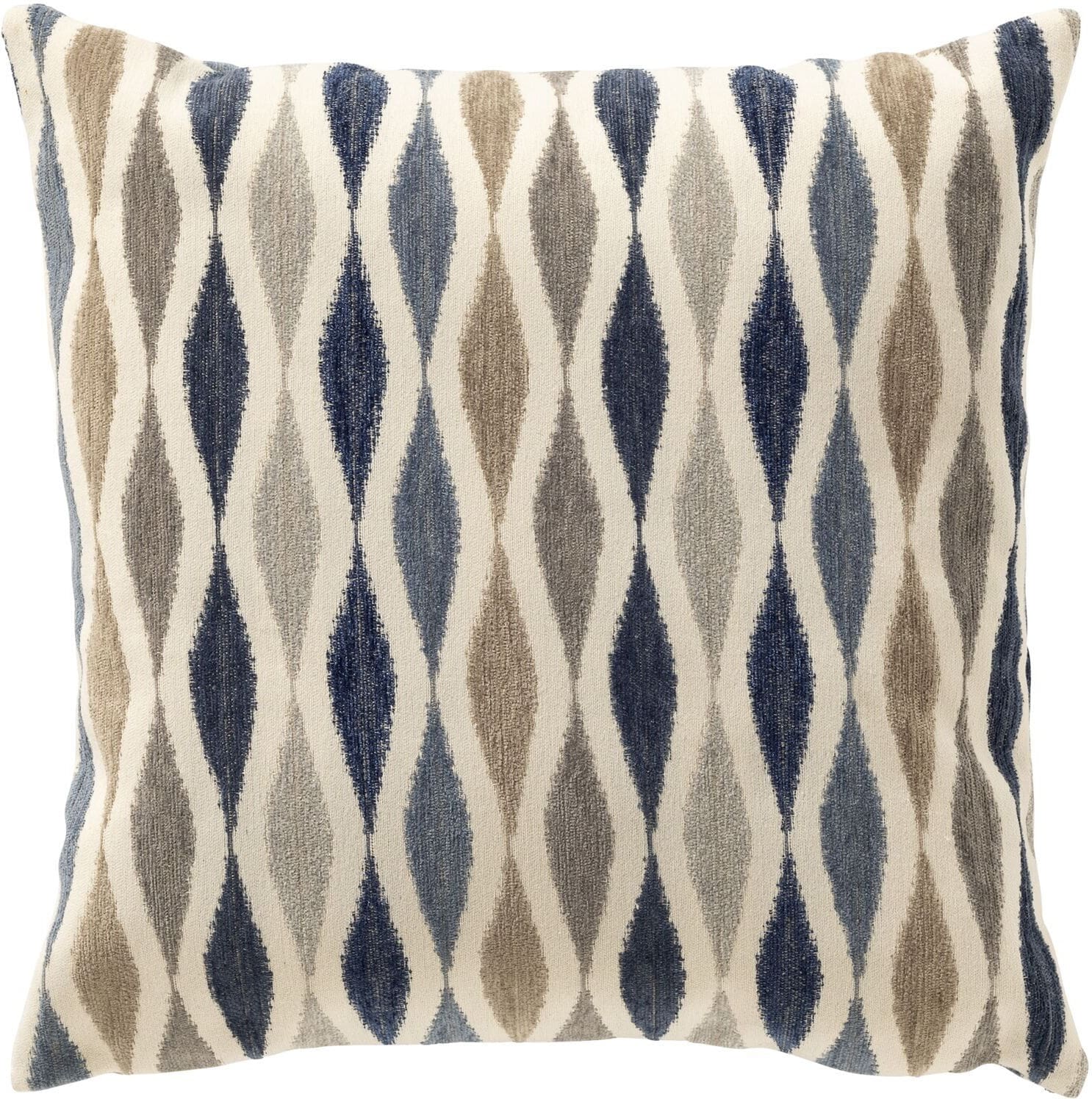 Profijt Meubel Sierkussen Westray 45x45 cm in blauwtinten Blauw Sierkussen