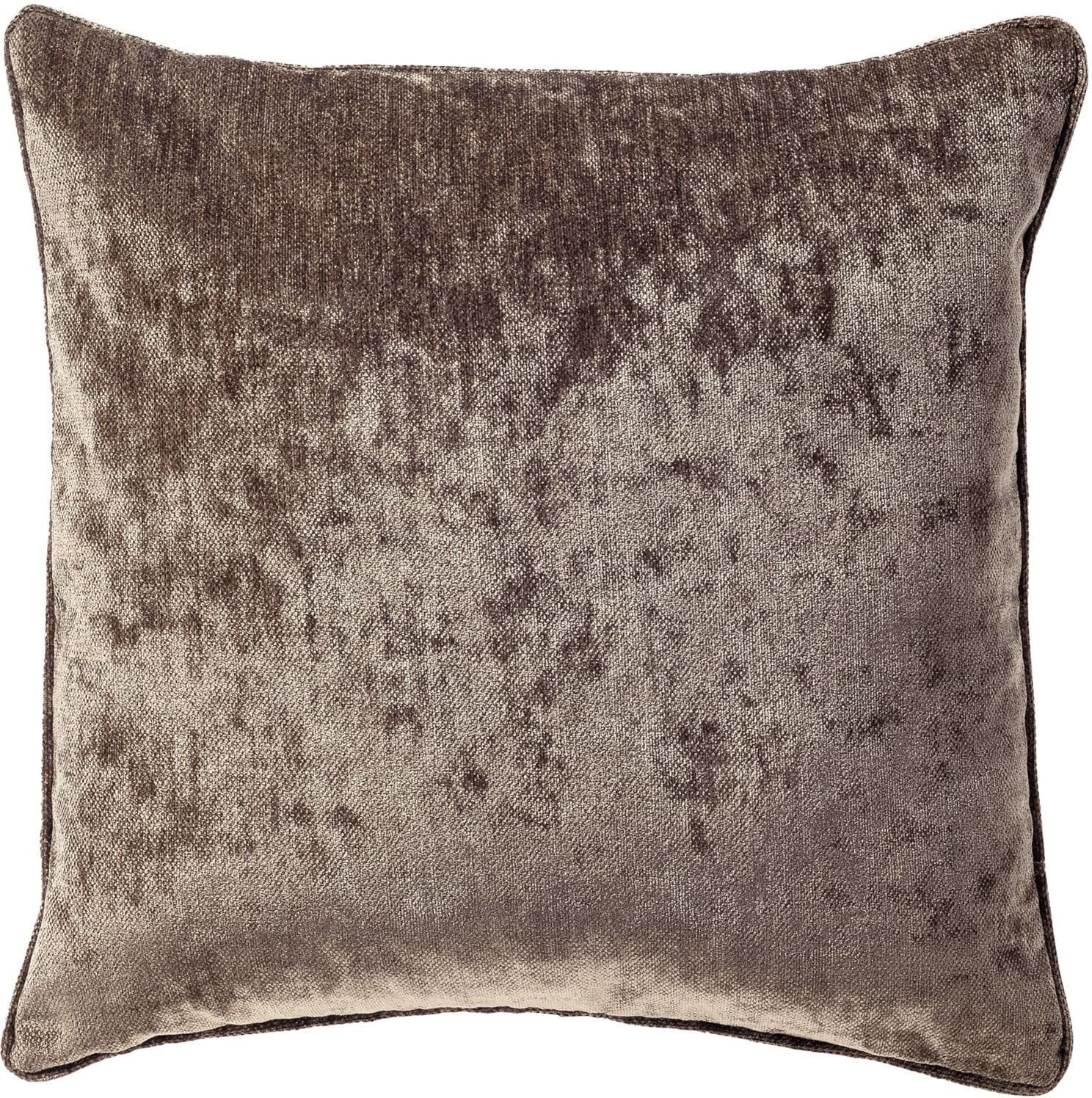 Profijt Meubel Sierkussen Westray 45x45 cm velvet bruin Bruin Sierkussen