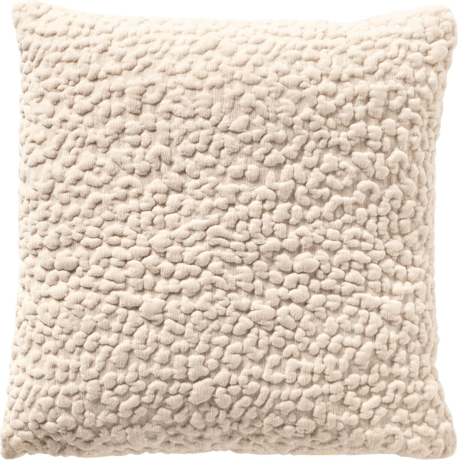 Profijt Meubel Sierkussen Westray 45x45 cm wit met textuurnoppen Wit Sierkussen