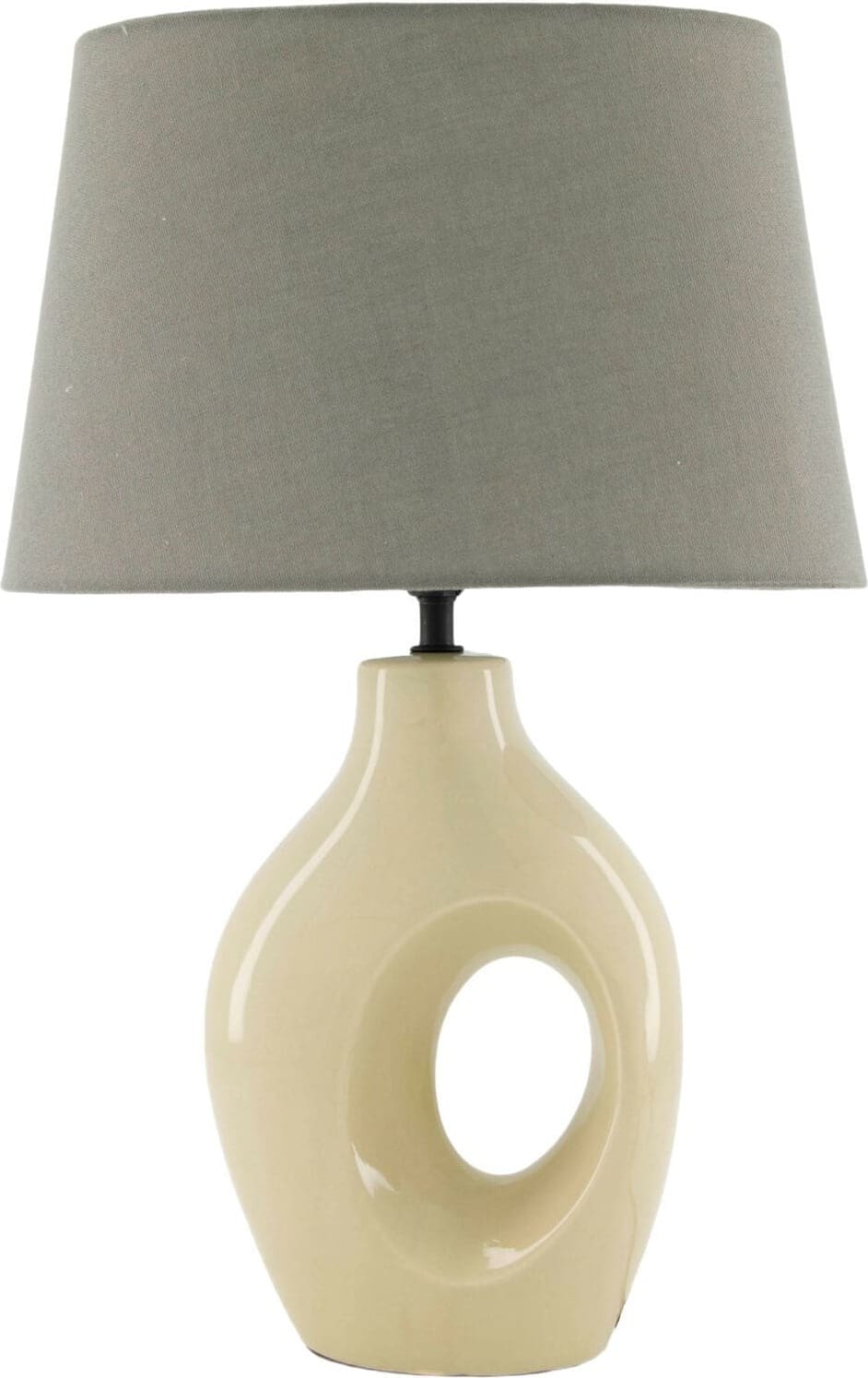 Profijt Meubel Tafellamp Kandy small beige Beige|Wit Tafellamp