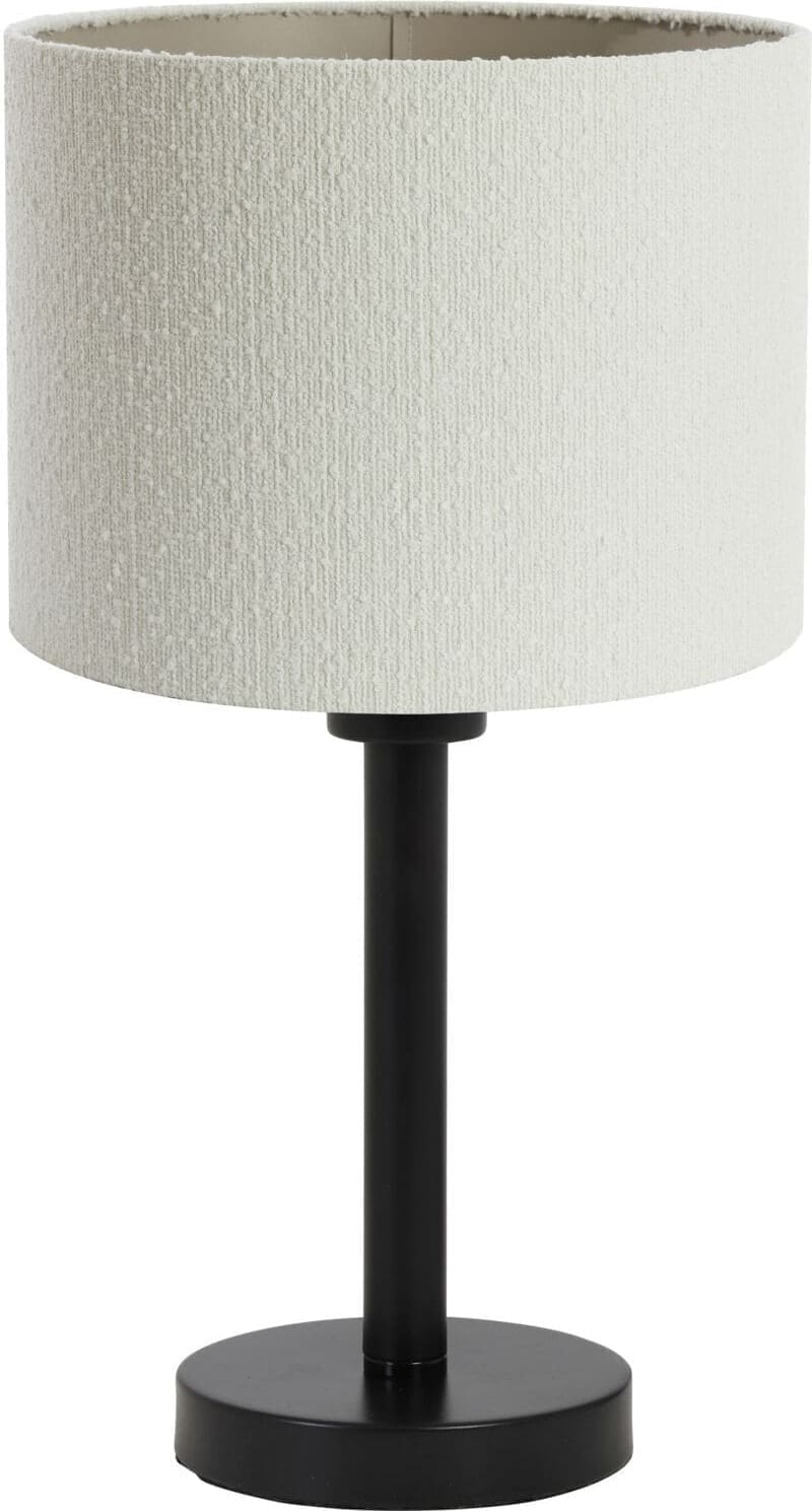 Profijt Meubel Tafellamp Yorkton zwart Zwart Tafellamp