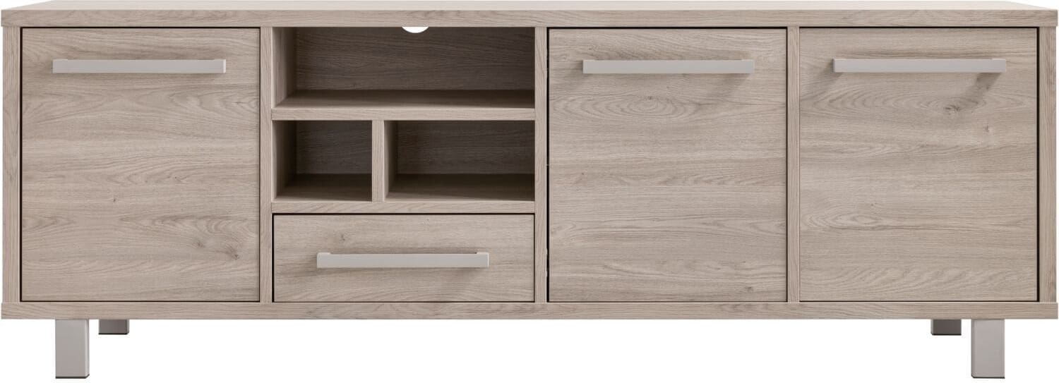 Profijt Meubel Tv-meubel Gradoly 200 cm grijs Grijs Tv-meubel|Tv-dressoir