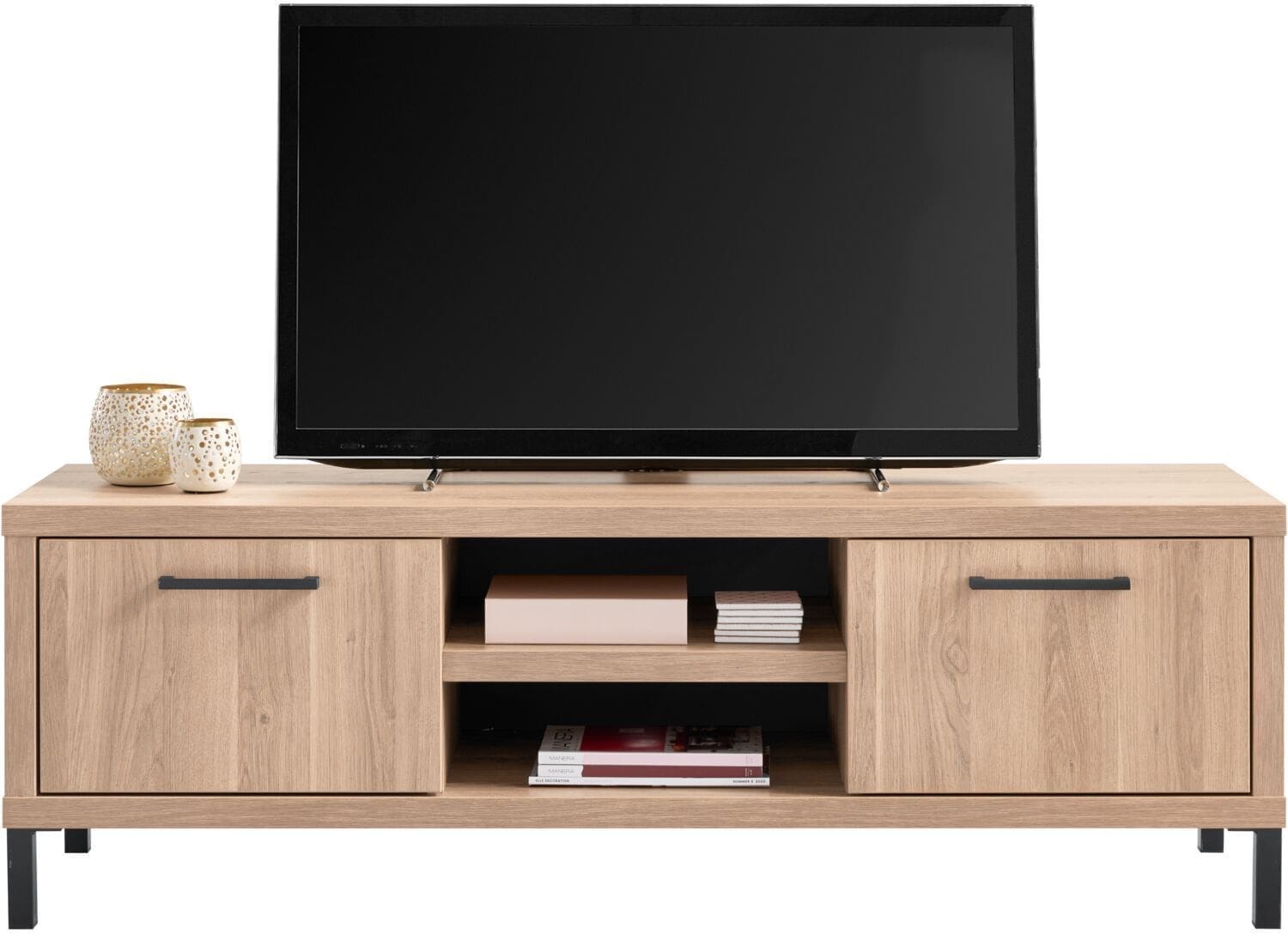 Profijt Meubel Tv-meubel Selinia 150 cm bruin Bruin Tv-meubel|Tv-dressoir