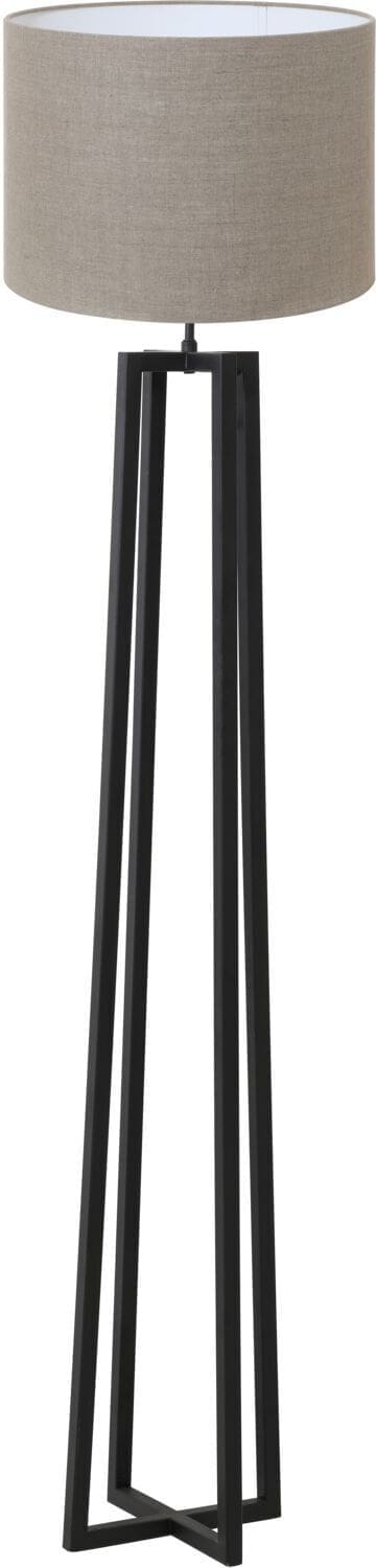 Profijt Meubel Vloerlamp Moira zwart Zwart Vloerlamp