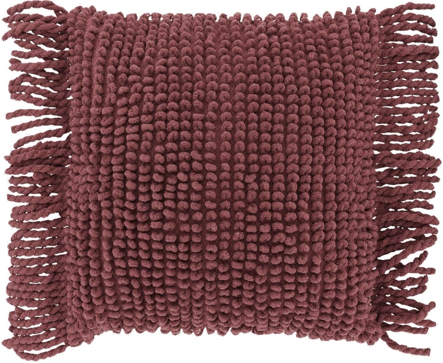 Pronto Wonen Sierkussen Canevino 45x45cm bordeauxrood Rood Sierkussen