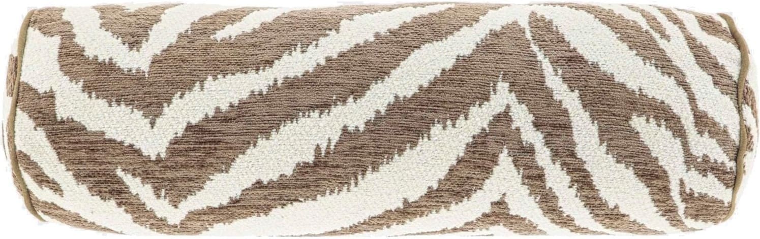 Pronto Wonen Sierkussen Foglia 15x45cm rol taupe Taupe Sierkussen