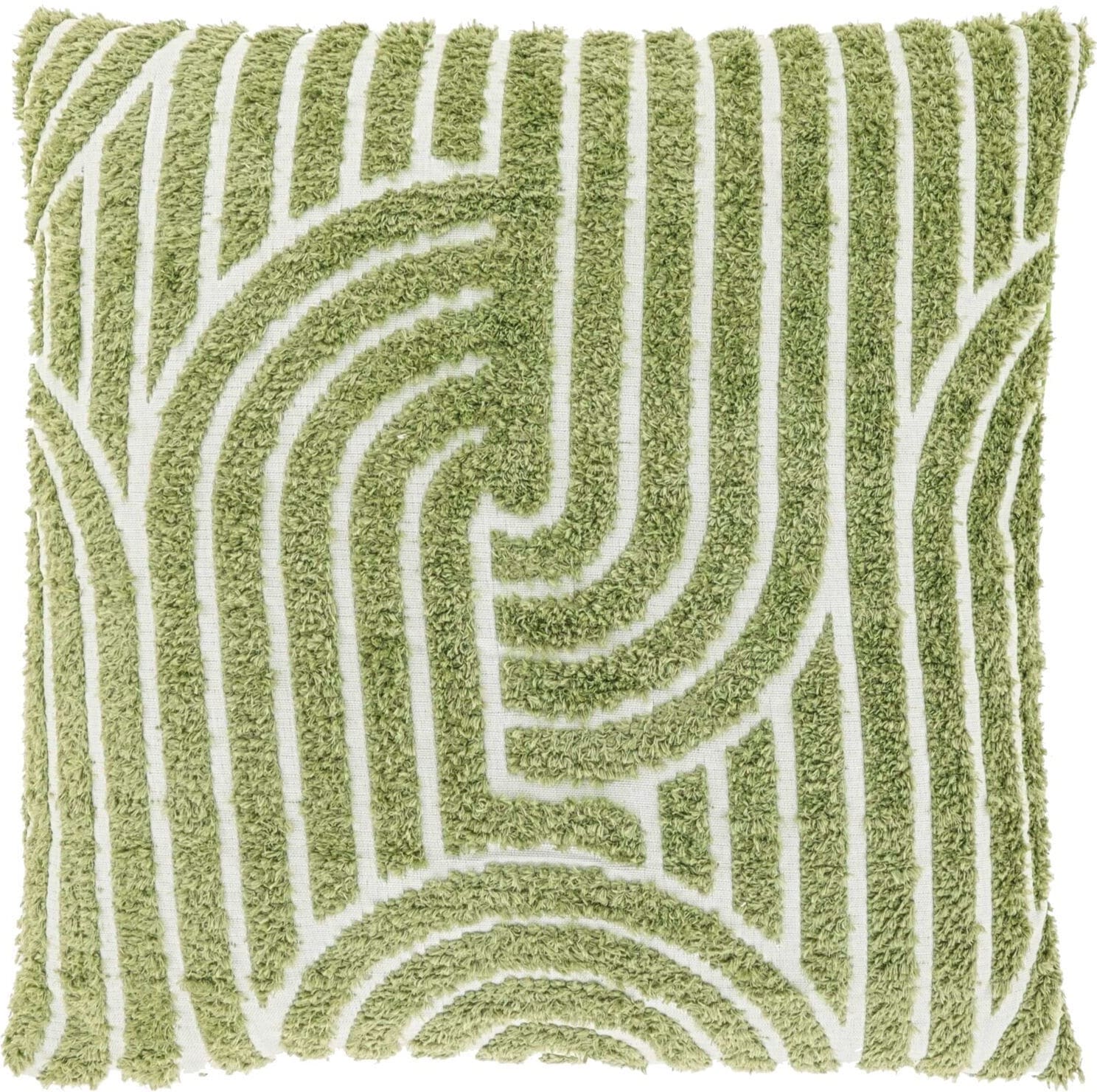 Pronto Wonen Sierkussen Sacco 45x45cm groen Groen Sierkussen
