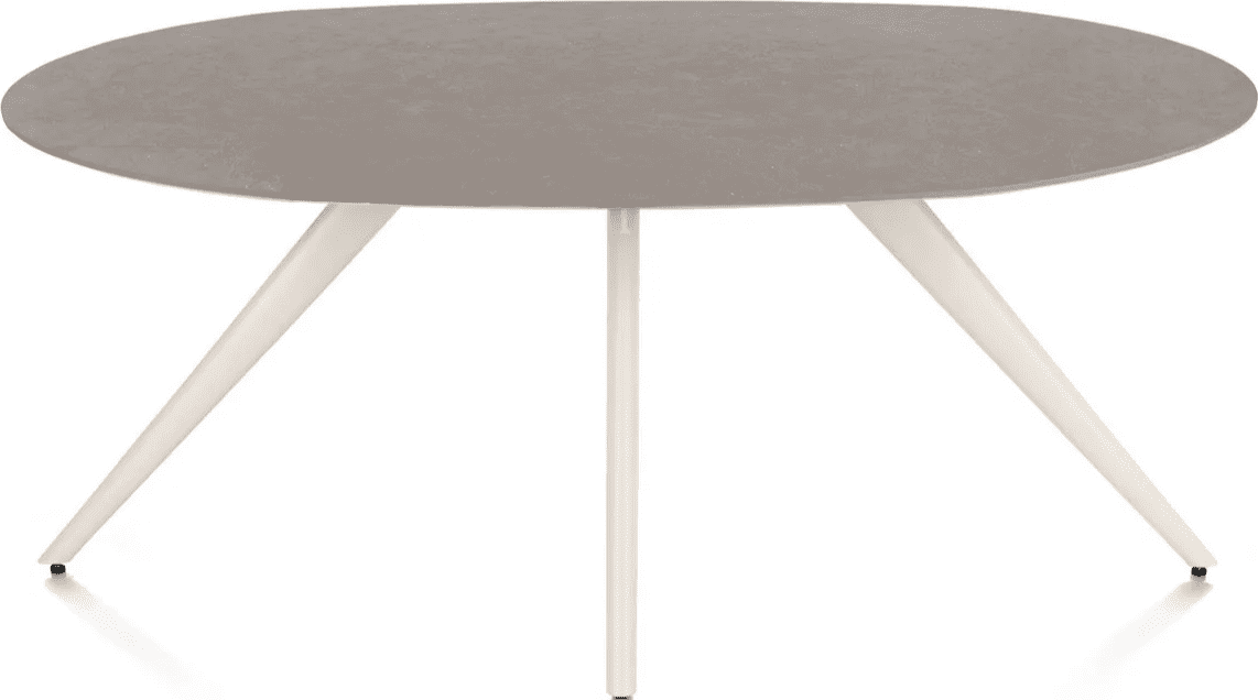 Saluti eettafel ellips 180x105 - lava
