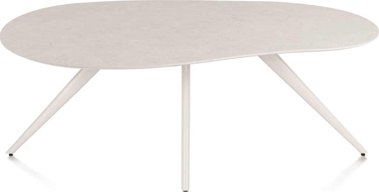 Saluti eettafel organisch 180x120 - light sand