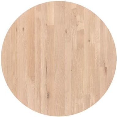 Xooon Arvada bartafel 125 cm rond 4 poot Beige|Wit Eettafel
