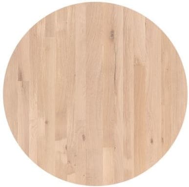 Xooon Arvada eetkamertafel 140 cm rond 4 poot - rough off black Eettafel