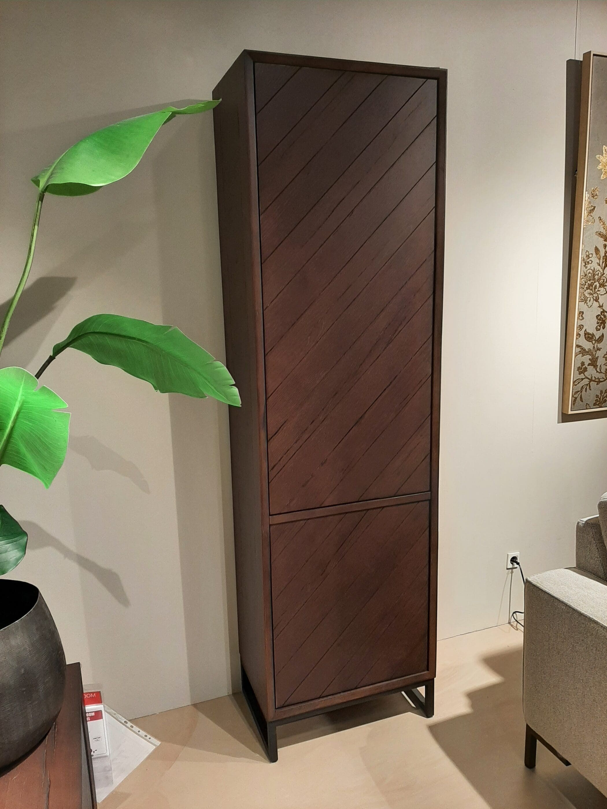 Opbergkast Baltara coffee rechtsdraaiend **SHOWROOMMODEL** - Afbeelding 2