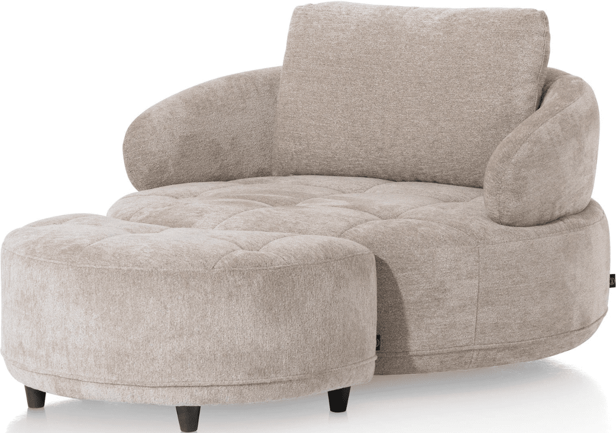 Borgia poef/hocker 90 x 60 cm