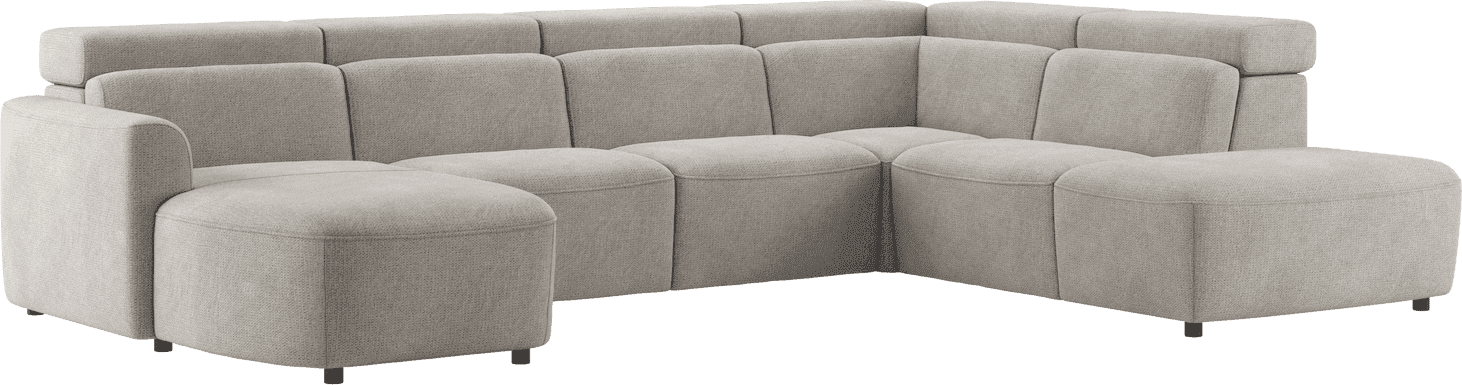 Cantello u-bank - beige - Afbeelding 2