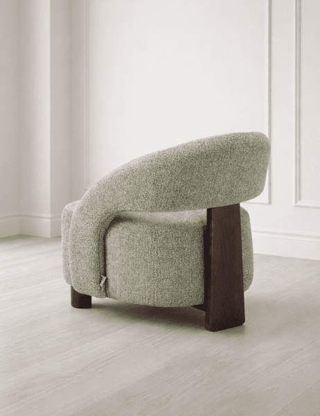 COCO maison Ailo fauteuil - olijf Groen Fauteuil