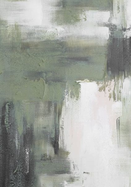 COCO maison Eef schilderij 90x140cm Groen Schilderij