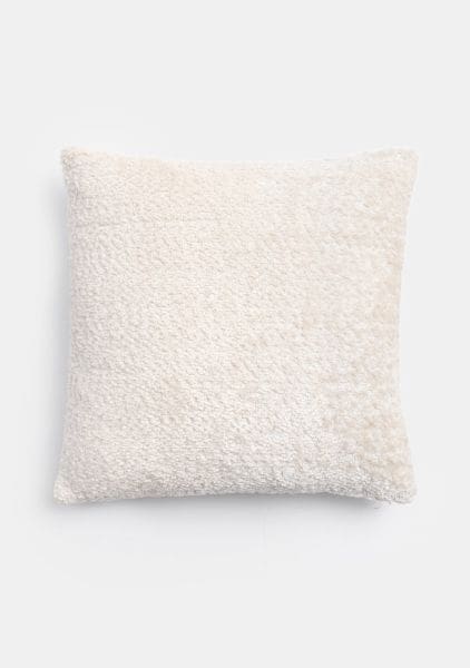 COCO maison Filou kussen 45x45cm - cremekleurig Beige|Wit Sierkussen