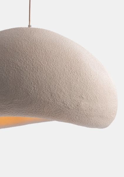 COCO maison Isha hanglamp 1*e27 Beige|Wit Hanglamp